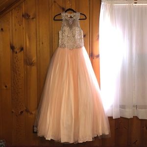 Blush Pink Ballgown Dress 💗